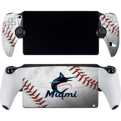 MLB Miami Marlins Game Ball PlayStation PS5 Skins