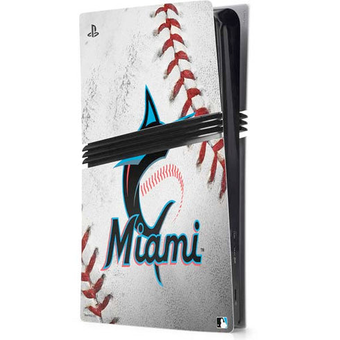 MLB Miami Marlins Game Ball PlayStation PS5 Skins