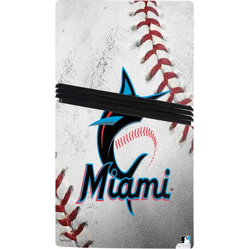 MLB Miami Marlins Game Ball PS5 Pro Console Skin