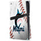 MLB Miami Marlins Game Ball PS5 Pro Disk Console Skin
