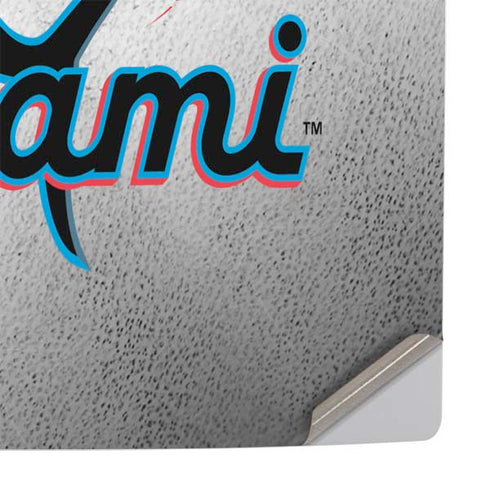 MLB Miami Marlins Game Ball PS5 Slim Digital Edition Console Skin