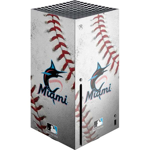 MLB Miami Marlins Game Ball Xbox Series X Skins