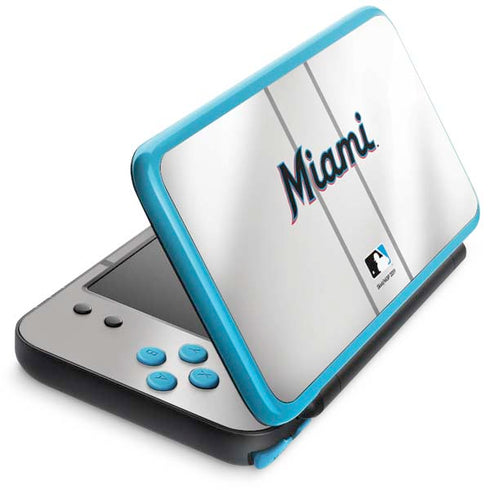 MLB Miami Marlins Home Jersey Nintendo Skins
