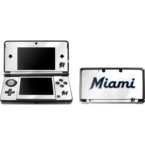 MLB Miami Marlins Home Jersey Nintendo Skins