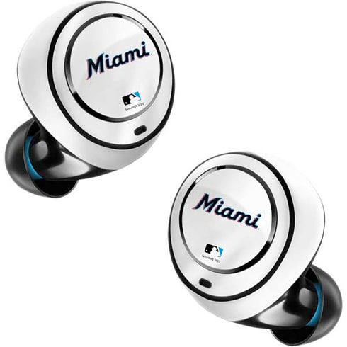 MLB Miami Marlins Home Jersey Amazon Echo Buds Skin