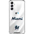 MLB Miami Marlins Home Jersey Gabb Phone 4 Clear Case