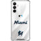 MLB Miami Marlins Home Jersey Galaxy A16 5G Clear Case