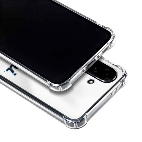 MLB Miami Marlins Home Jersey Galaxy A36 5G Clear Case