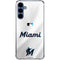 MLB Miami Marlins Home Jersey Galaxy A55 5G Clear Case