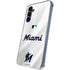 MLB Miami Marlins Home Jersey Galaxy A55 5G Clear Case