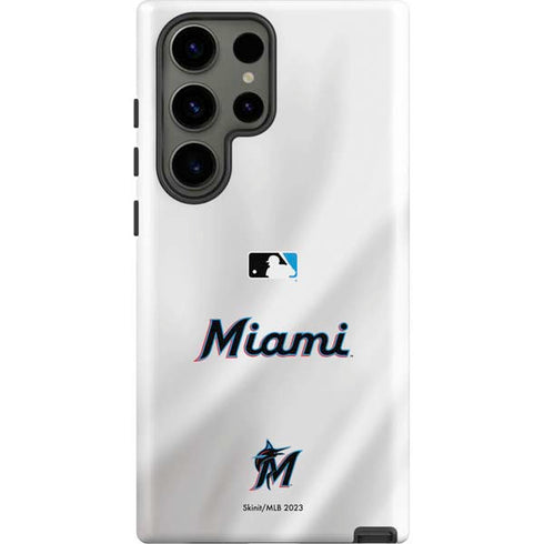 MLB Miami Marlins Home Jersey Galaxy S23 Ultra Pro Case
