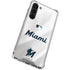 MLB Miami Marlins Home Jersey Galaxy S24 FE Clear Case