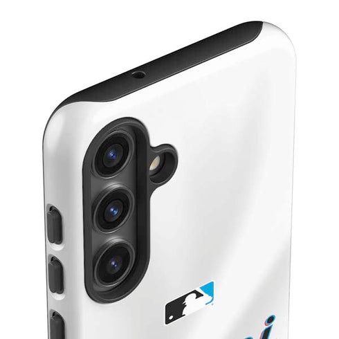 MLB Miami Marlins Home Jersey Galaxy S25 Plus Impact Case