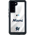 MLB Miami Marlins Home Jersey Galaxy S24 Plus Waterproof Case