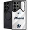 MLB Miami Marlins Home Jersey Galaxy S25 Ultra Kickstand Case