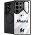 MLB Miami Marlins Home Jersey Galaxy S25 Ultra Kickstand Case