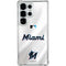 MLB Miami Marlins Home Jersey Galaxy S25 Ultra Clear Case