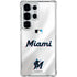 MLB Miami Marlins Home Jersey Galaxy S25 Ultra Clear Case