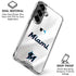 MLB Miami Marlins Home Jersey Galaxy S26 Clear Case