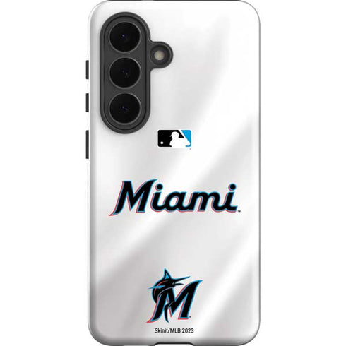 MLB Miami Marlins Home Jersey Galaxy S26 Impact Case