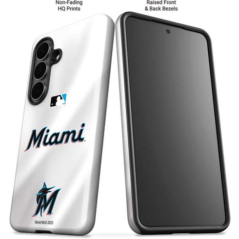 MLB Miami Marlins Home Jersey Galaxy S26 Impact Case