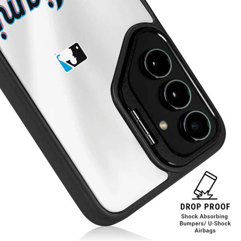 MLB Miami Marlins Home Jersey Galaxy S26 Kickstand Case