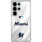 MLB Miami Marlins Home Jersey Galaxy S26 Ultra Clear Case