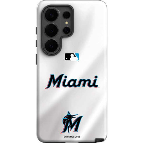 MLB Miami Marlins Home Jersey Galaxy S26 Ultra Impact Case