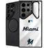 MLB Miami Marlins Home Jersey Galaxy S26 Ultra Kickstand Case