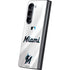 MLB Miami Marlins Home Jersey Galaxy Z Fold5 5G Skin