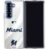 MLB Miami Marlins Home Jersey Galaxy Z Fold6 Clear Case