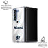MLB Miami Marlins Home Jersey Galaxy Z Fold6 Clear Case