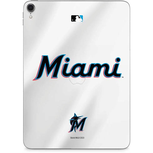 MLB Miami Marlins Home Jersey Apple iPad Pro Skin