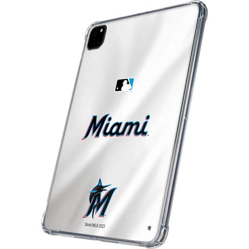 MLB Miami Marlins Home Jersey iPad Pro 11in (2024) Clear Case