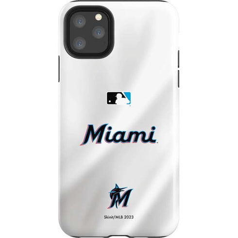 MLB Miami Marlins Home Jersey iPhone Cases