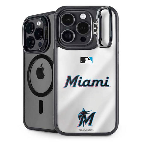 MLB Miami Marlins Home Jersey iPhone 13 Pro Kickstand Case