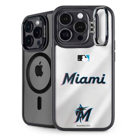 MLB Miami Marlins Home Jersey iPhone 14 Pro Kickstand Case