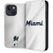 MLB Miami Marlins Home Jersey iPhone 15 Plus Folio Case