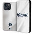 MLB Miami Marlins Home Jersey iPhone 15 Plus Folio Case
