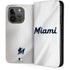 MLB Miami Marlins Home Jersey iPhone 15 Pro Folio Case