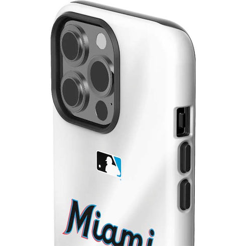 MLB Miami Marlins Home Jersey iPhone 15 Pro Impact Case