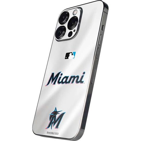 MLB Miami Marlins Home Jersey iPhone 15 Pro Max Skin