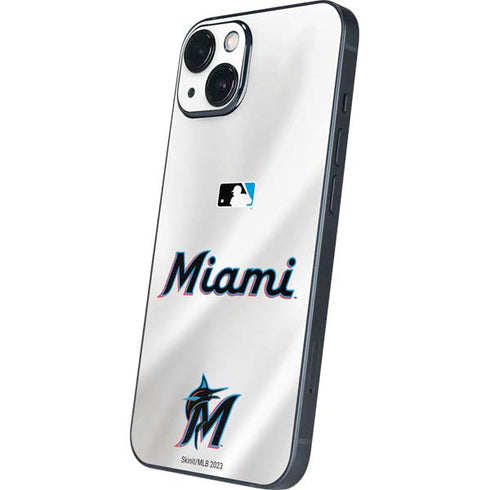 MLB Miami Marlins Home Jersey iPhone 15 Skin