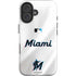MLB Miami Marlins Home Jersey iPhone 16 Impact Case