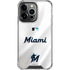 MLB Miami Marlins Home Jersey iPhone 16 Pro Max Clear Case