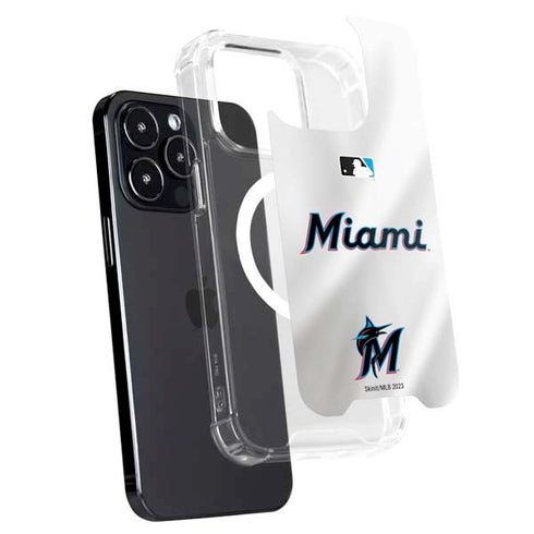 MLB Miami Marlins Home Jersey iPhone 16 Pro Max MagSafe Case