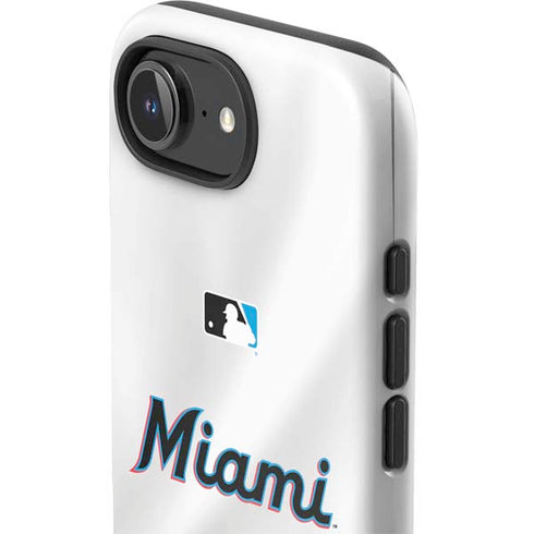 MLB Miami Marlins Home Jersey iPhone 16e Impact Case