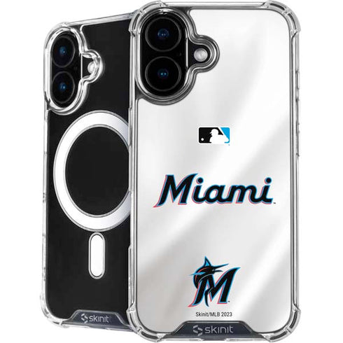 MLB Miami Marlins Home Jersey iPhone 17 MagSafe Case