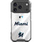 MLB Miami Marlins Home Jersey iPhone 18 Pro Clear Case