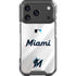 MLB Miami Marlins Home Jersey iPhone 18 Pro Clear Case